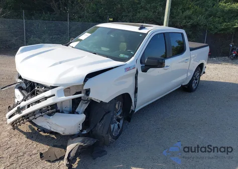 2020 Chevrolet Silverado 4Wd Short Bed Rst из США, поврежденный, VIN 1GCUYEED5LZ191904